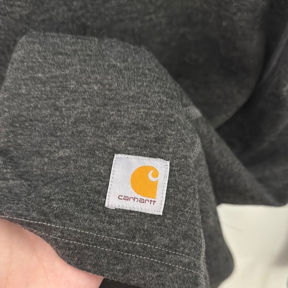 Carhartt Gray Long Sleeve Tee Shirt - Picture 3 of 5